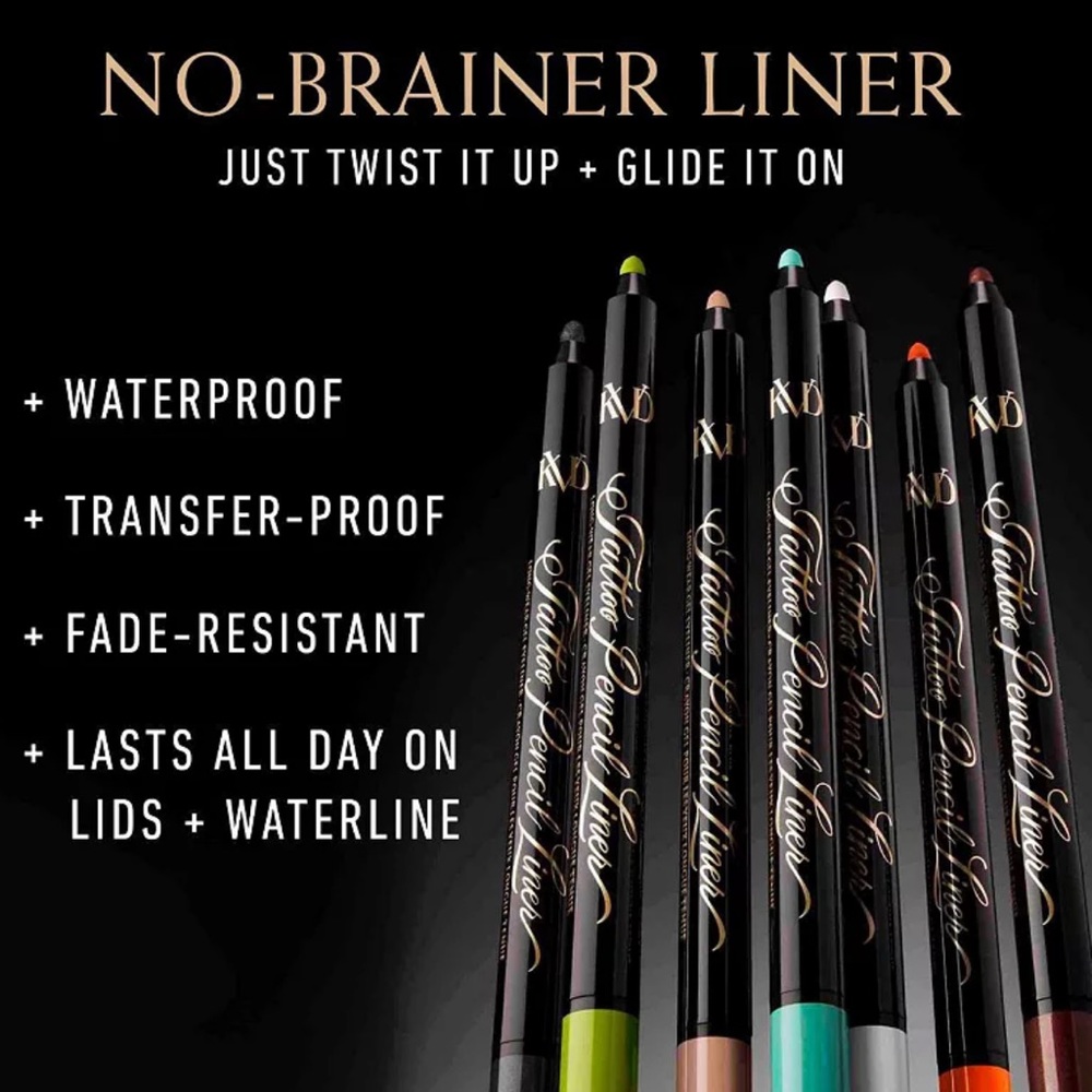 Kat Von D Tattoo Pencil Liner Long-Wear Gel Eyeliner - Picture 15 of 16